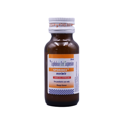 SPORIDEX REDIMIX 125MG SYRUP