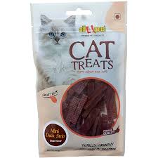 ALL 4 PETS CAT TREATS MINI DUCK STRIPS