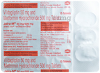 JALRA M 50/500MG TAB