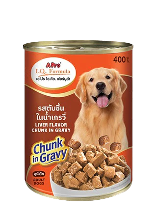 A PRO LIVER CHUNK DOG CAN