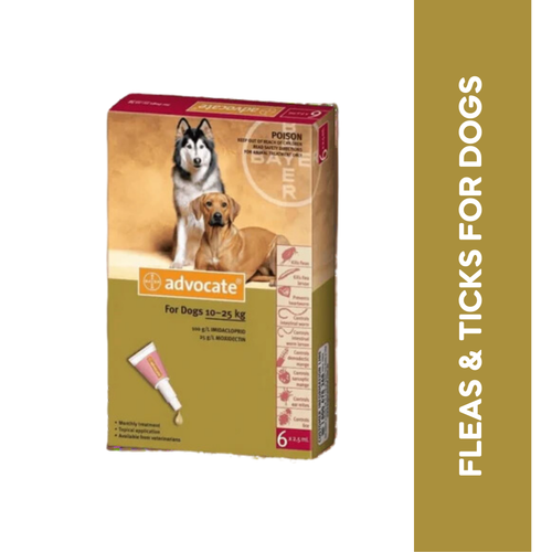 ADVOCATE (10-25KG) DOG SPOT ON