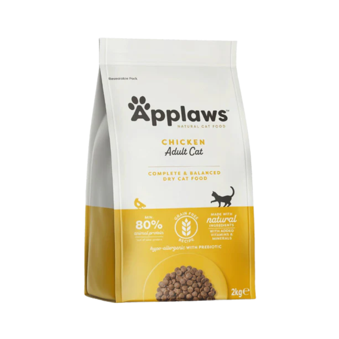 APPLAWS ADULT CHICKEN CAT DRY FOOD (M)