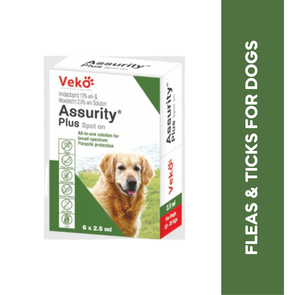 ASSURITY PLUS (10-25KG) DOG SPOT ON