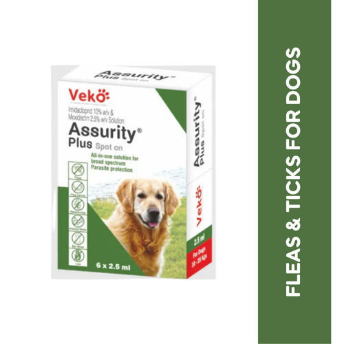 ASSURITY PLUS (10-25KG) DOG SPOT ON