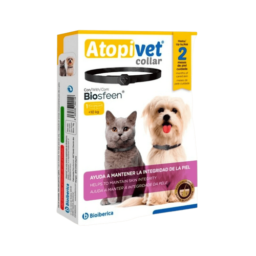ATOPIVET COLLAR LESS TO 10KG