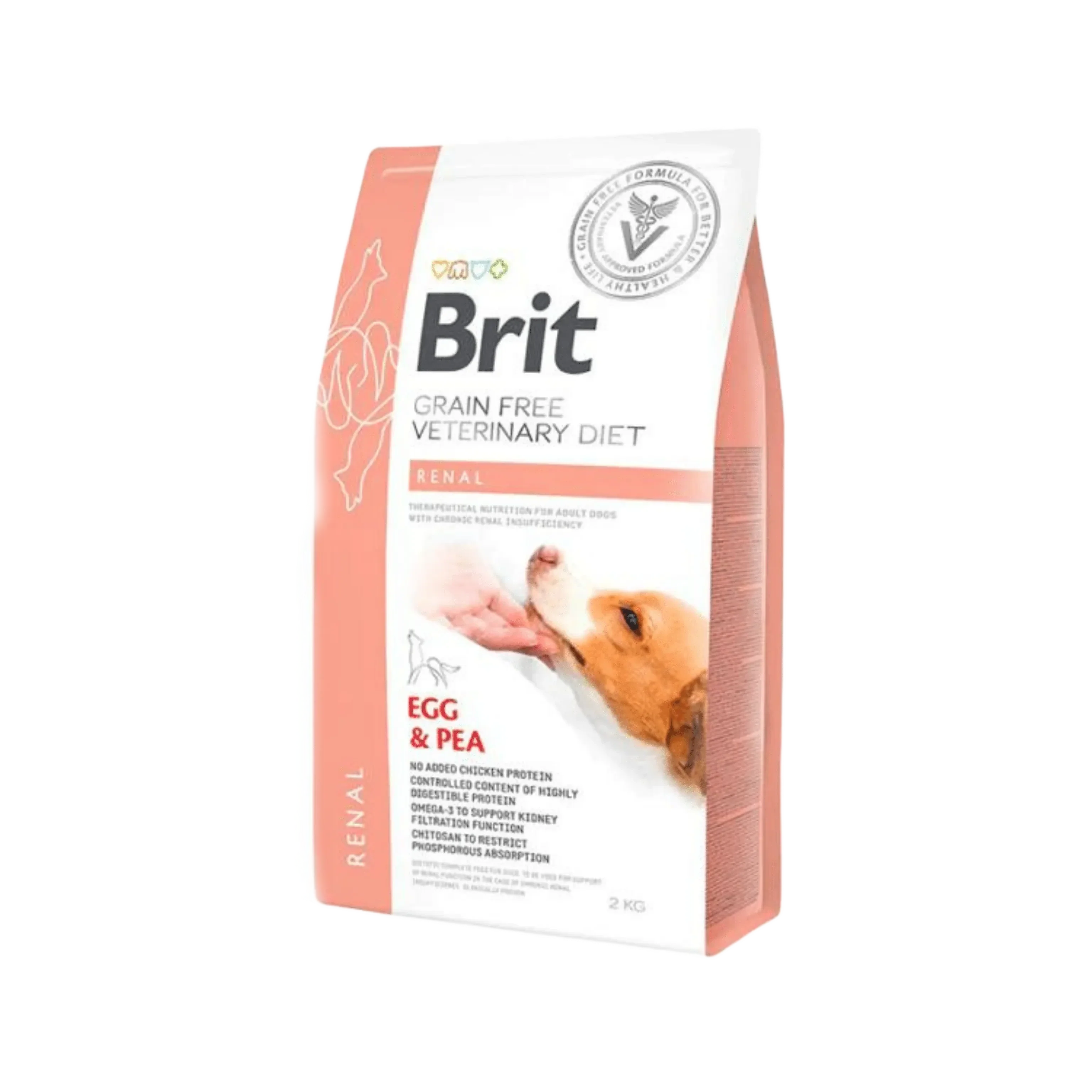 BRIT RENAL DOG DRY FOOD (M)