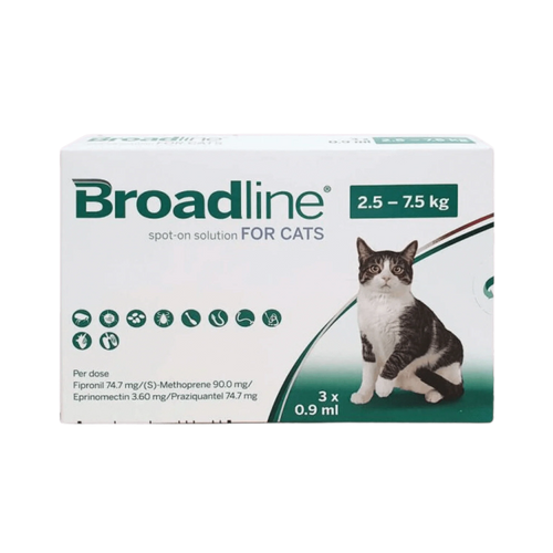 BROADLINE (2.5-7.5KG) CAT SPOT ON