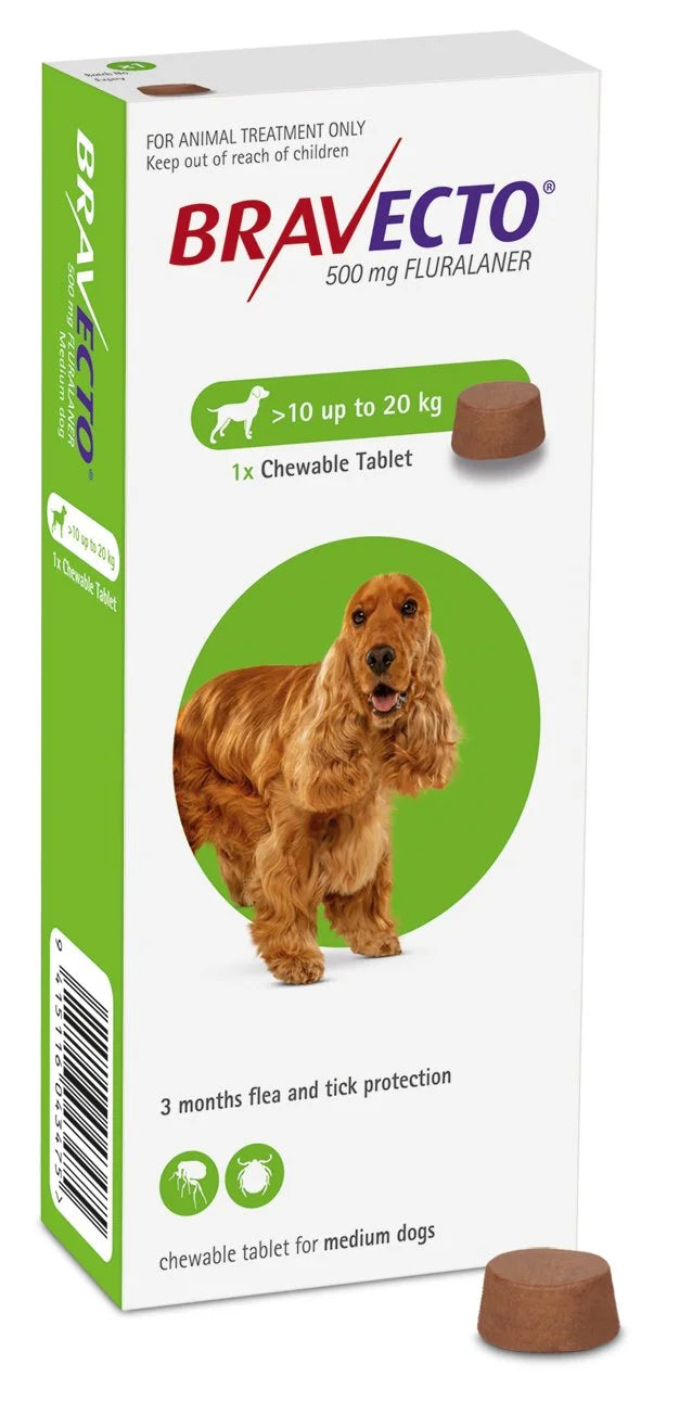 BRAVECTO (10-20KG) DOG TABLET