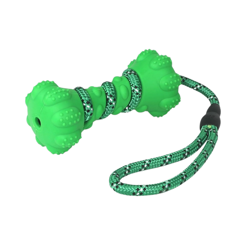CANINE CREW ROPE TOY WITH BONE