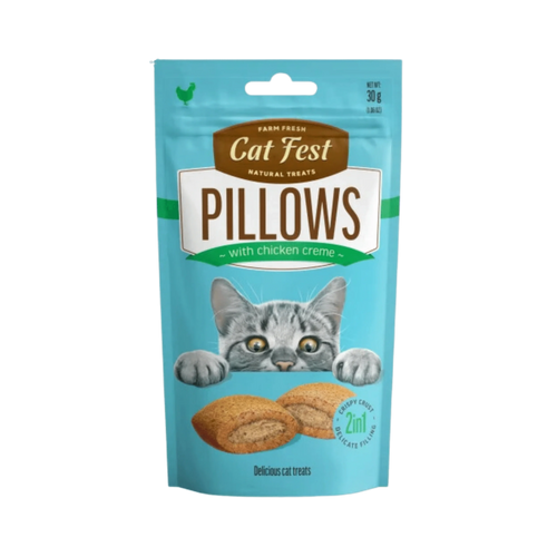 CATFEST PILLOWS WITH CHICKEN CREAM