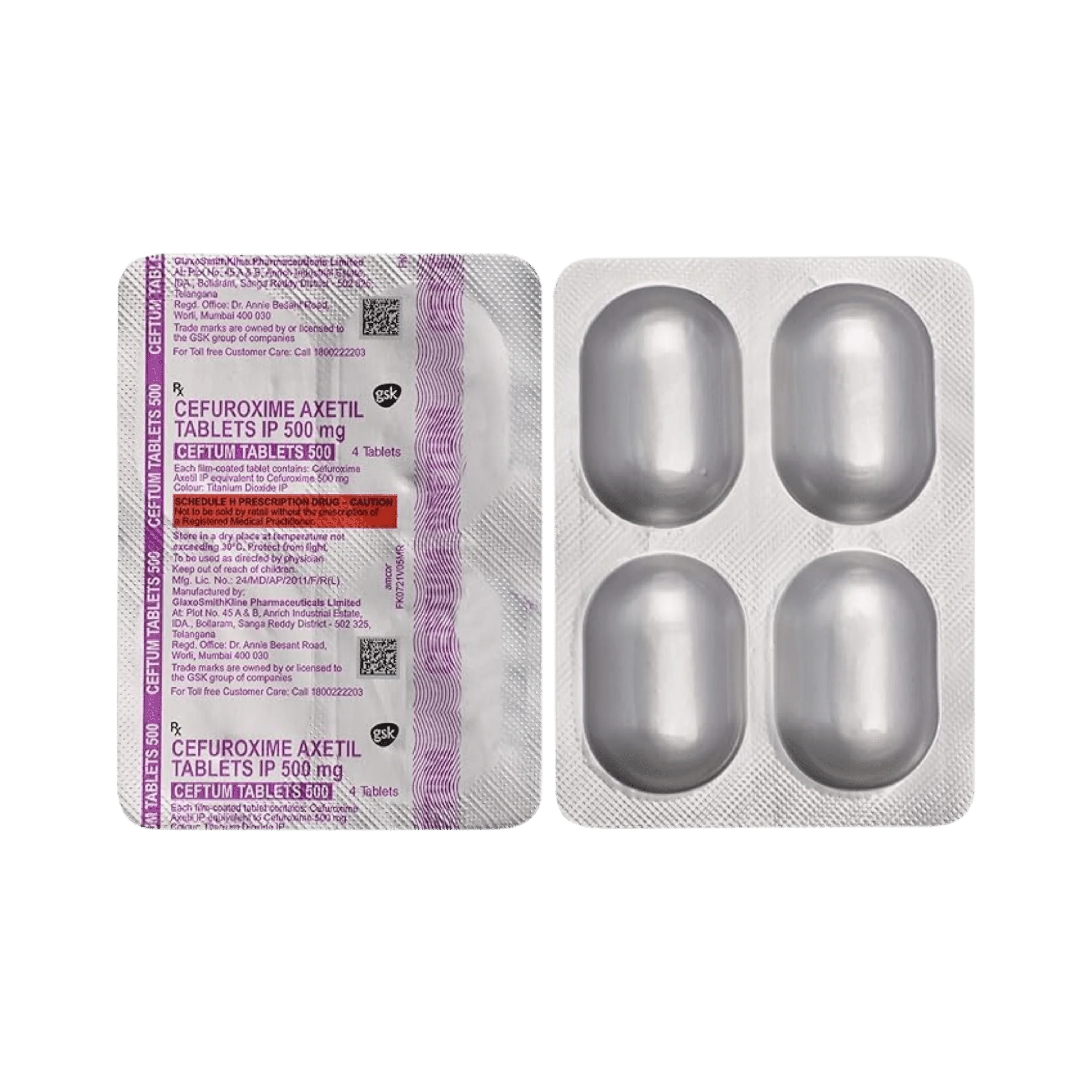 CEFTUM 500MG TABLET