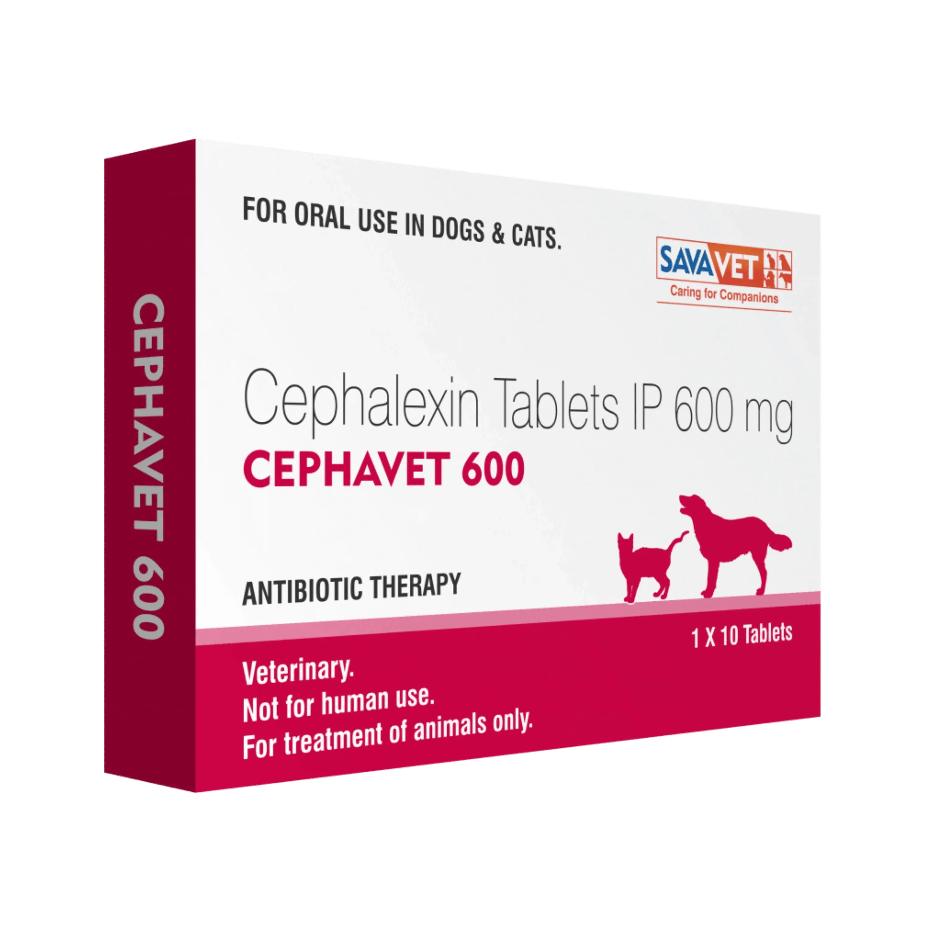 CEPHAVET 600MG TABLET