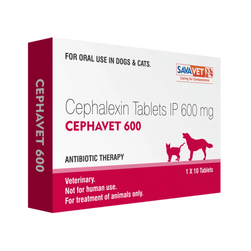 CEPHAVET 600MG TABLET
