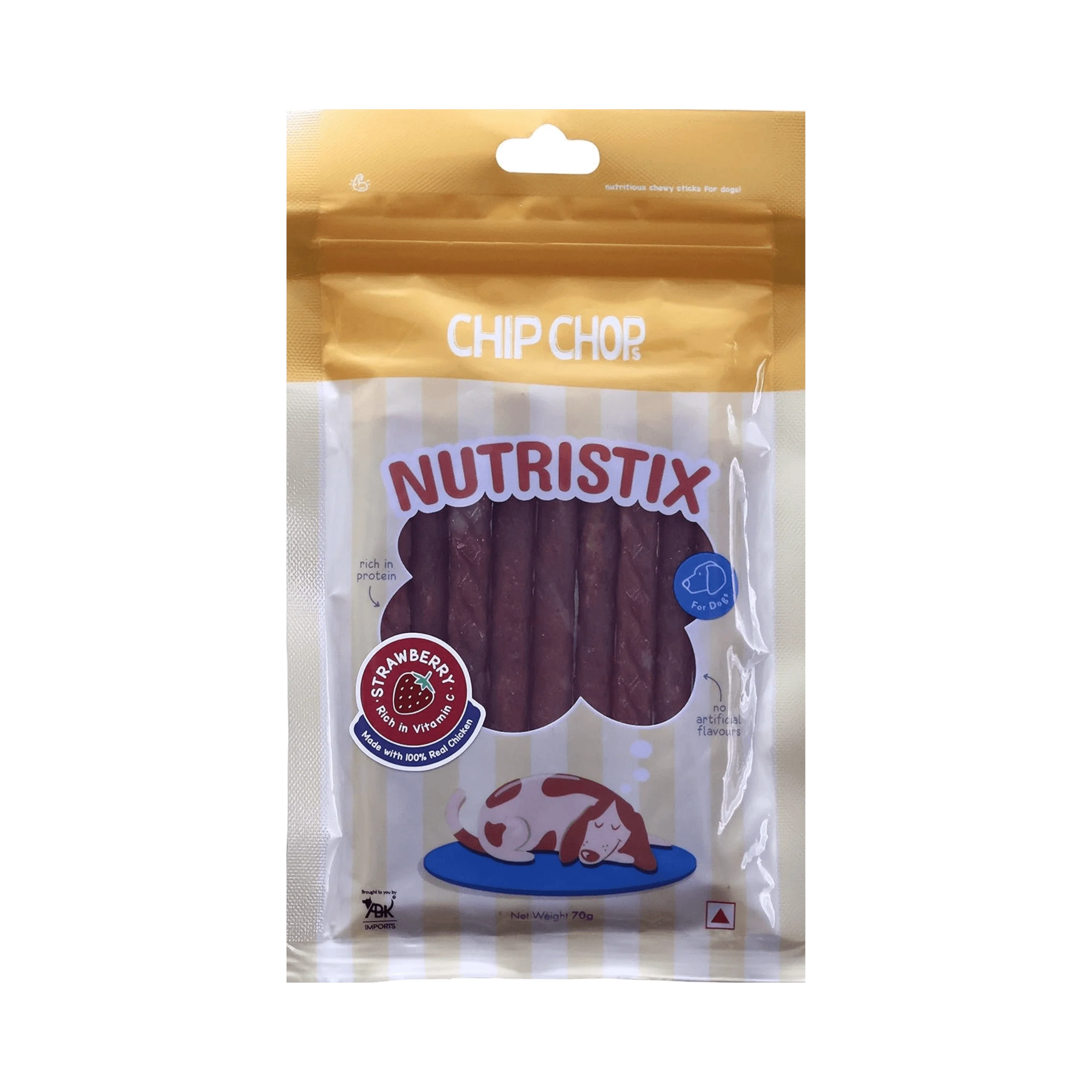 CHIP CHOP NUTRISTIX STRAWBERRY (S)