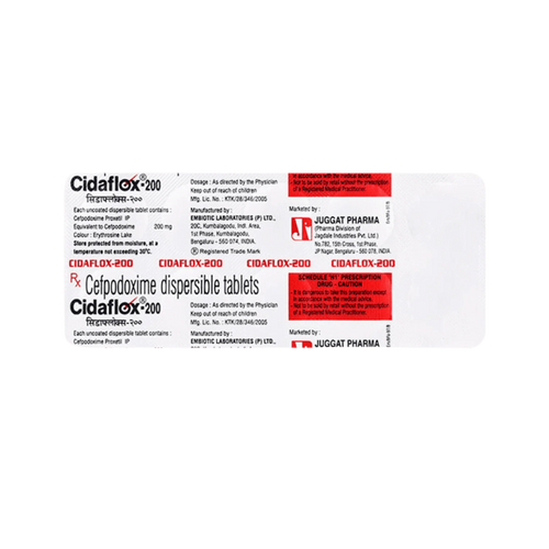 CIDAFLOX-200 TAB