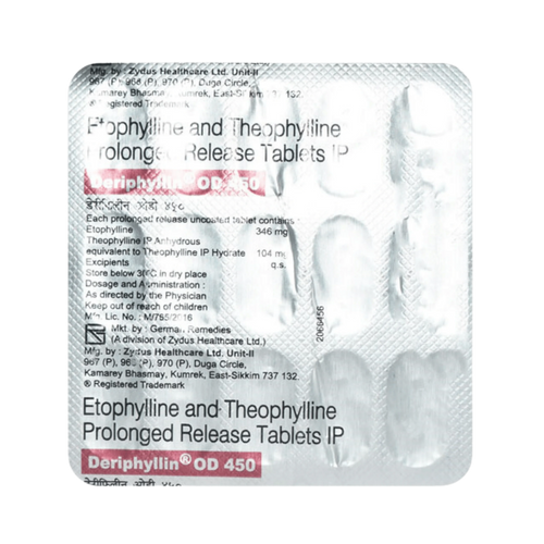 DERIPHYLLIN OD 450MG CAPSULE