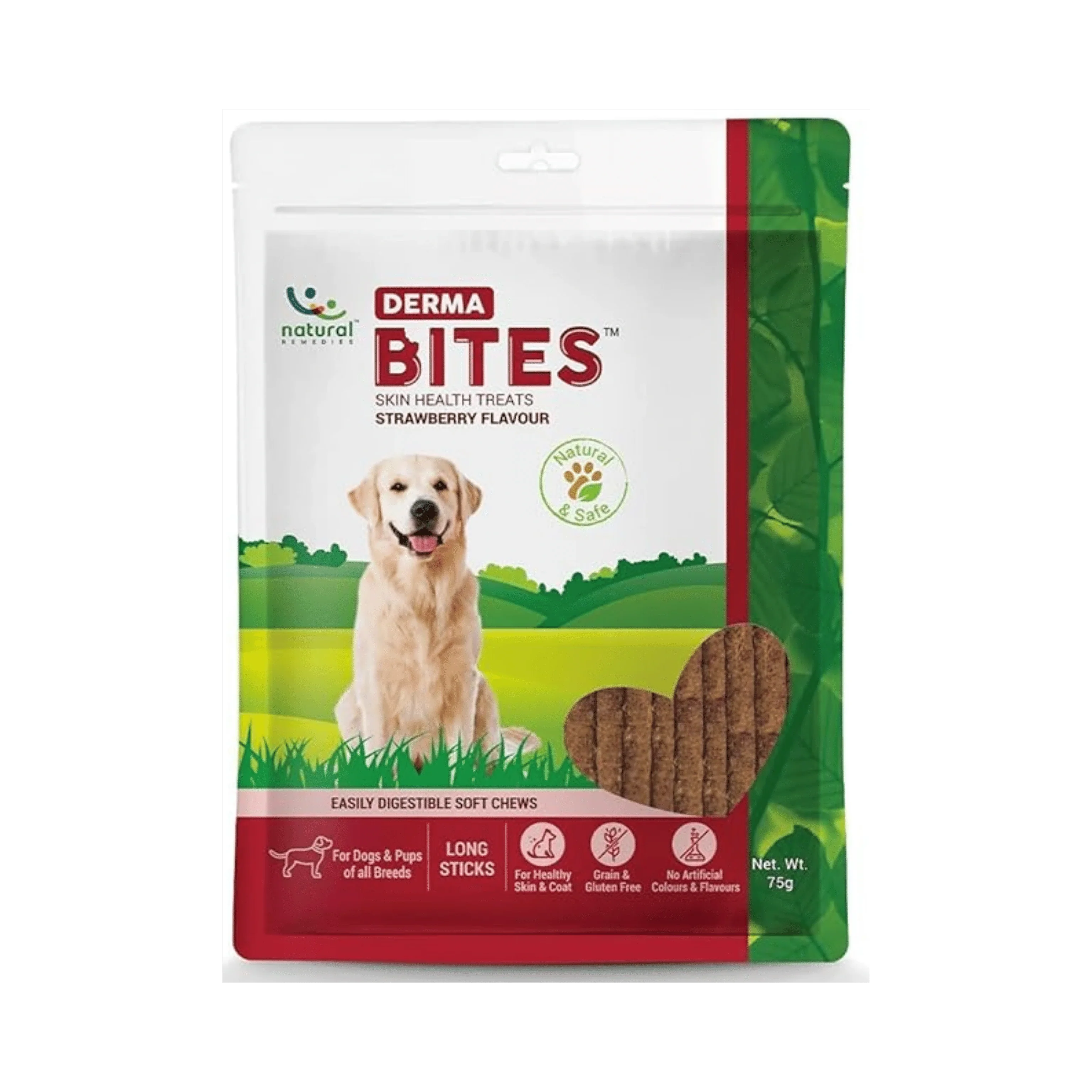 DERMA BITES STRAWBERRY FLAVOUR