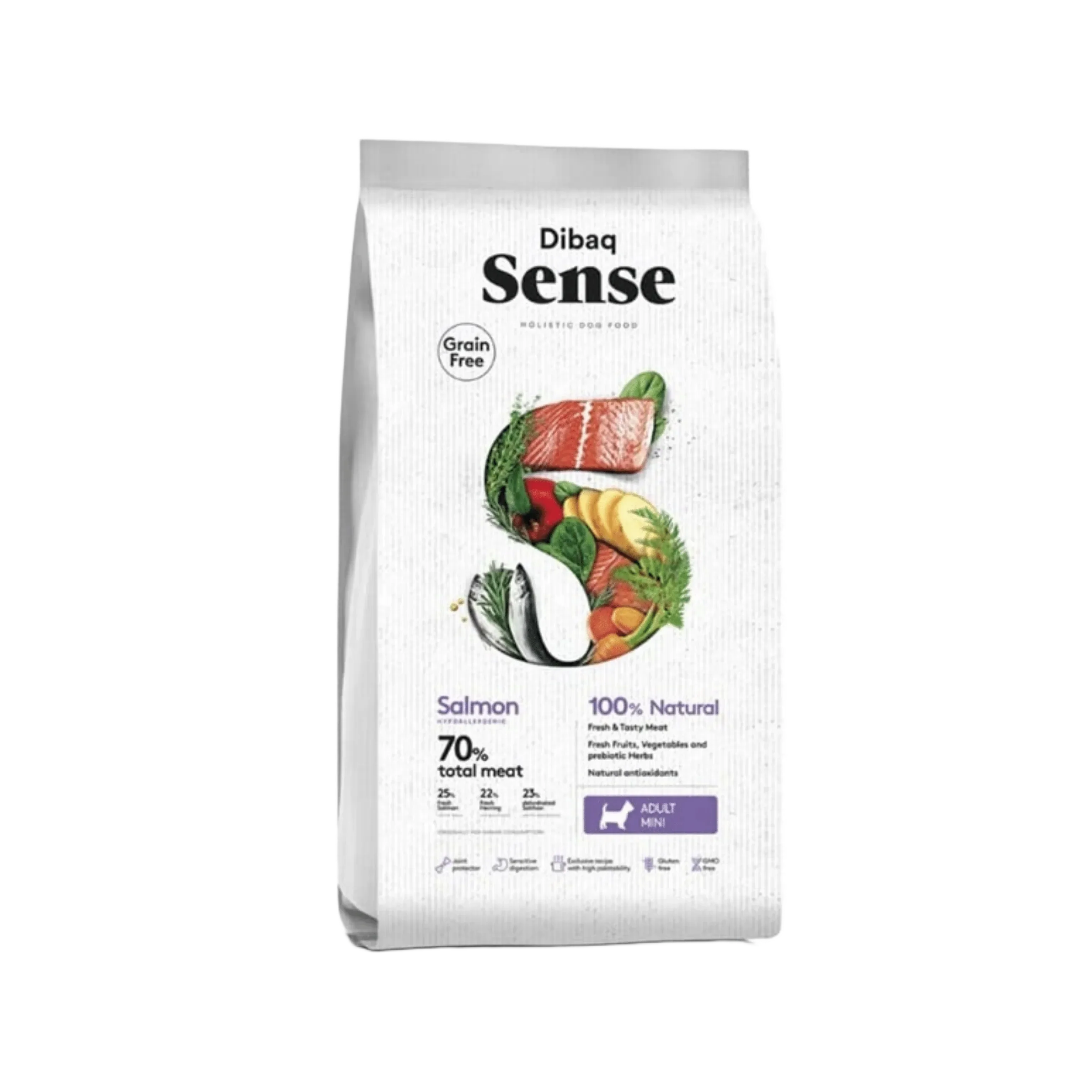 DIBAQ SENSE SALMON MINI DRY FOOD (S)