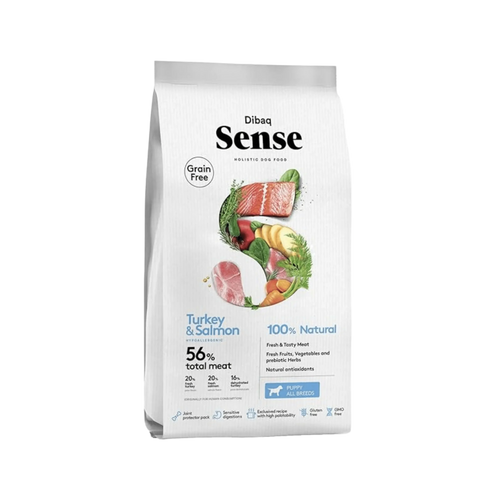 DIBAQ SENSE TURKEY AND SALMON DRY FOOD