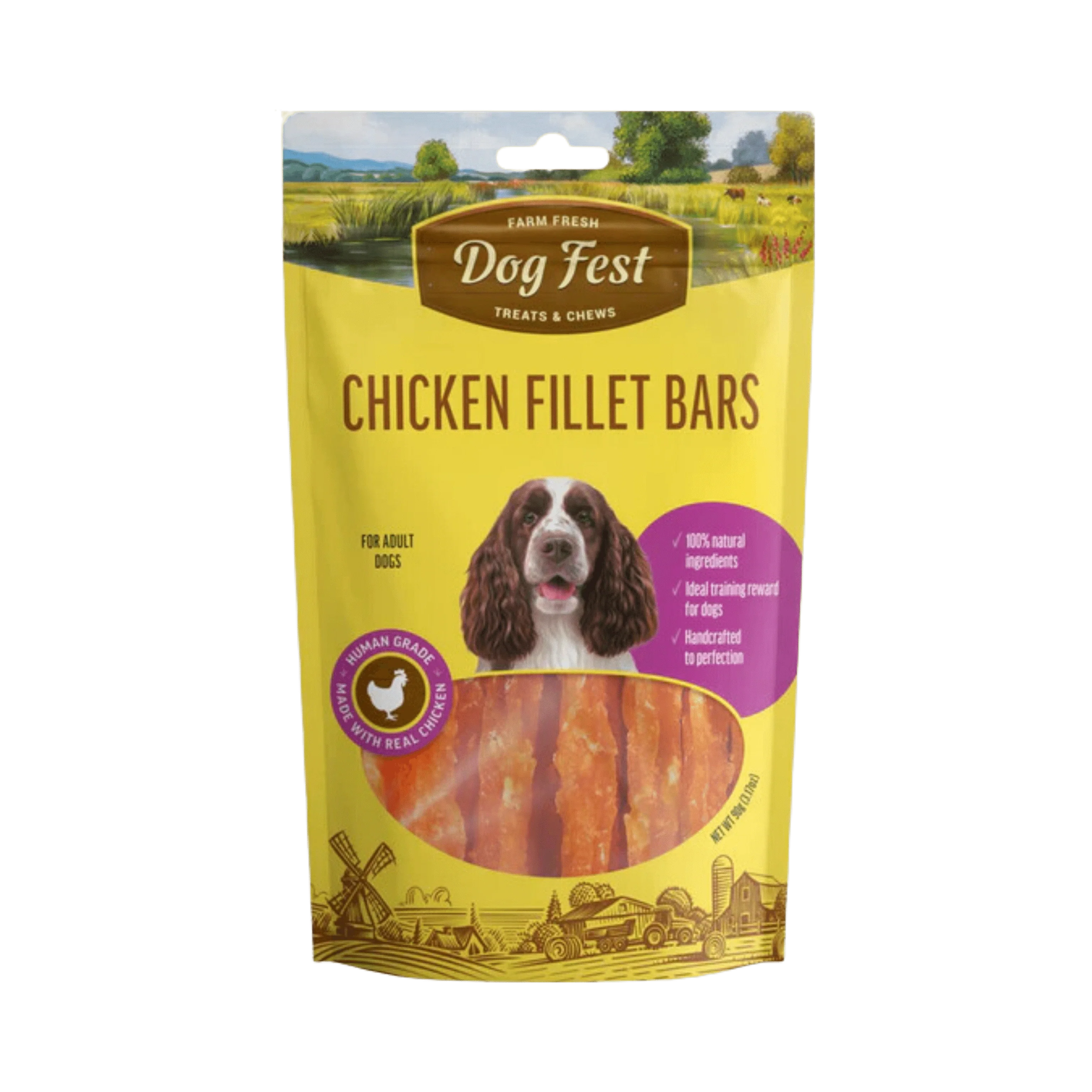 DOGFEST CHICKEN FILLET BARS