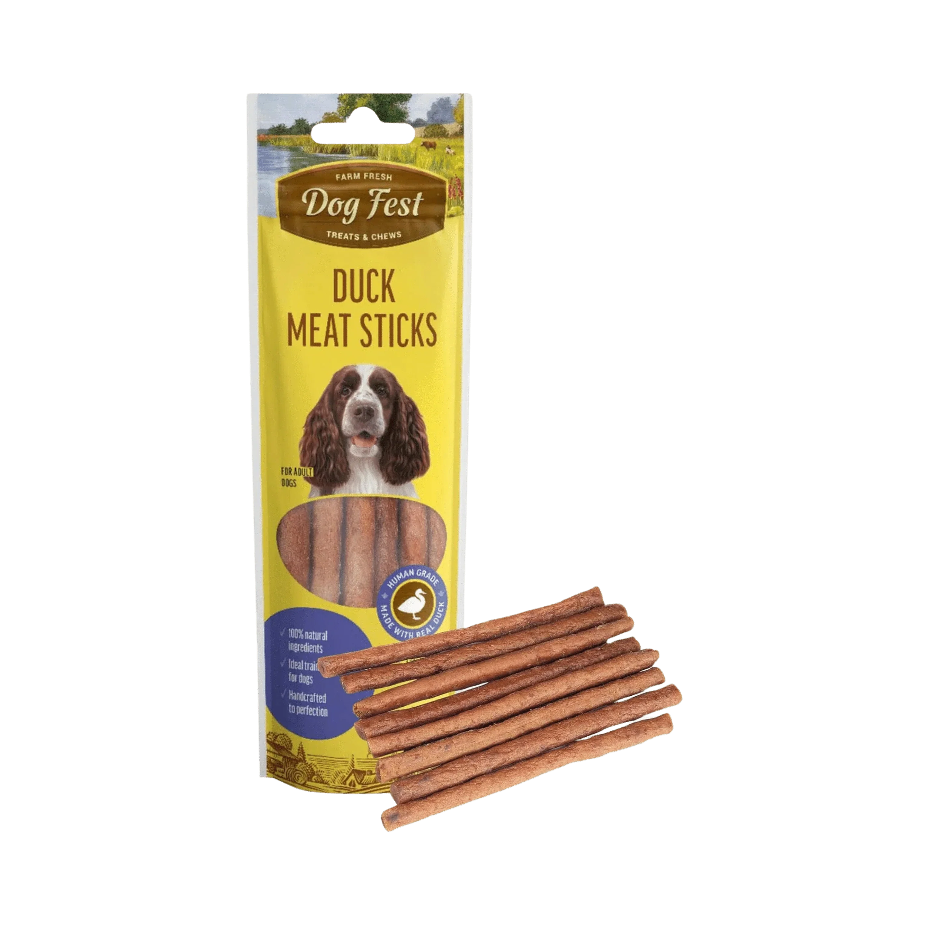 DOGFEST MEAT STICKS DUCK