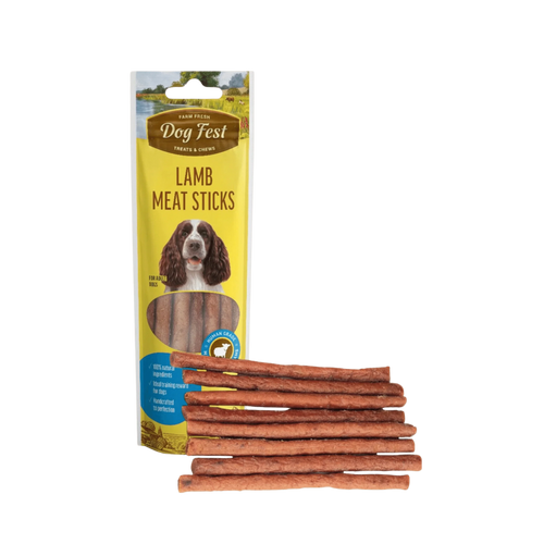 DOGFEST MEAT STICKS LAMB