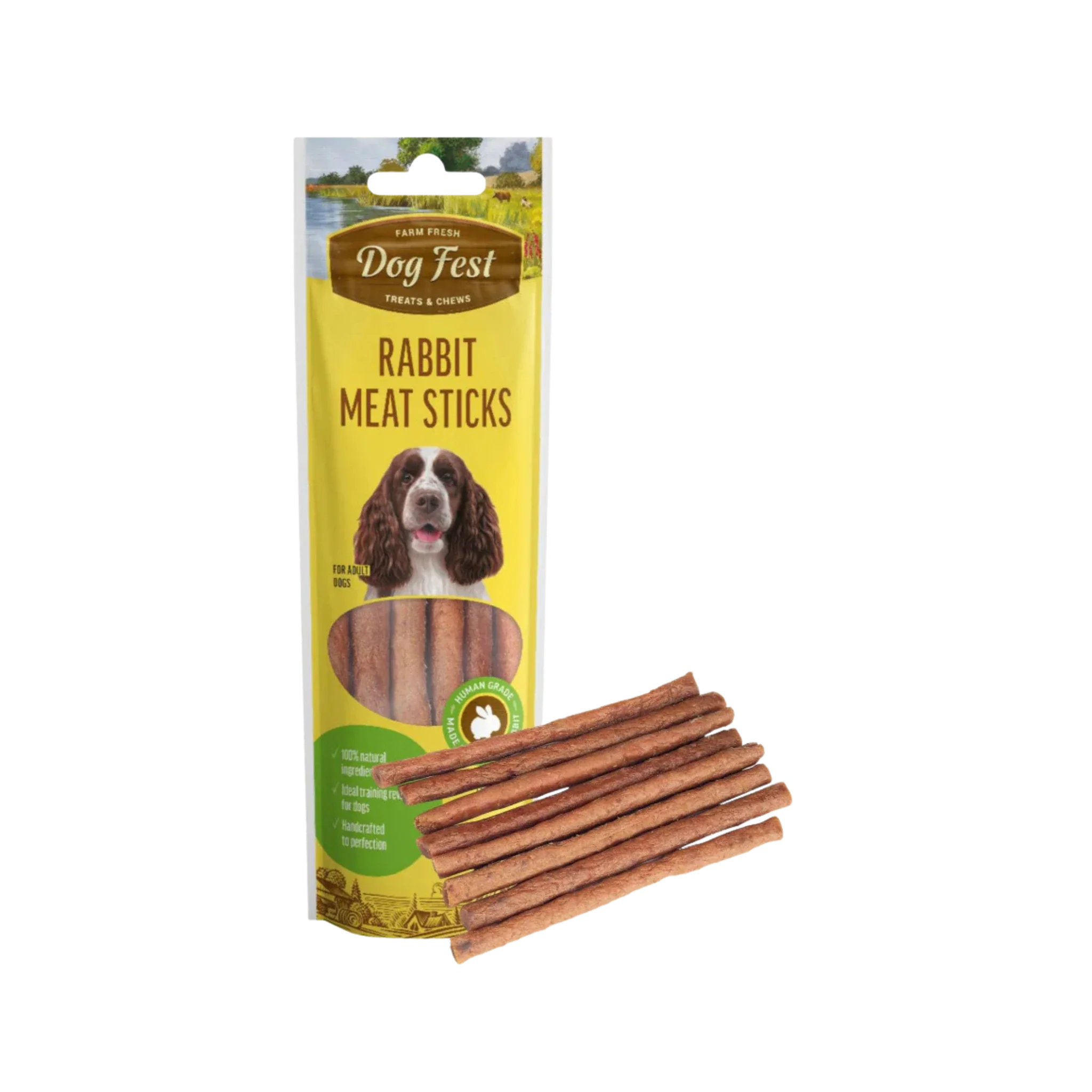 DOGFEST MEAT STICKS RABBIT