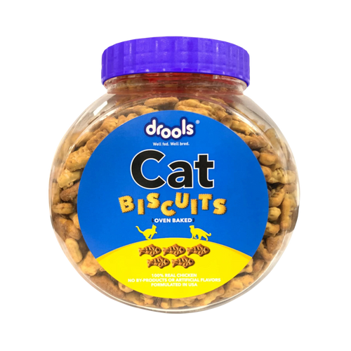 DROOLS CAT BISCUIT JAR