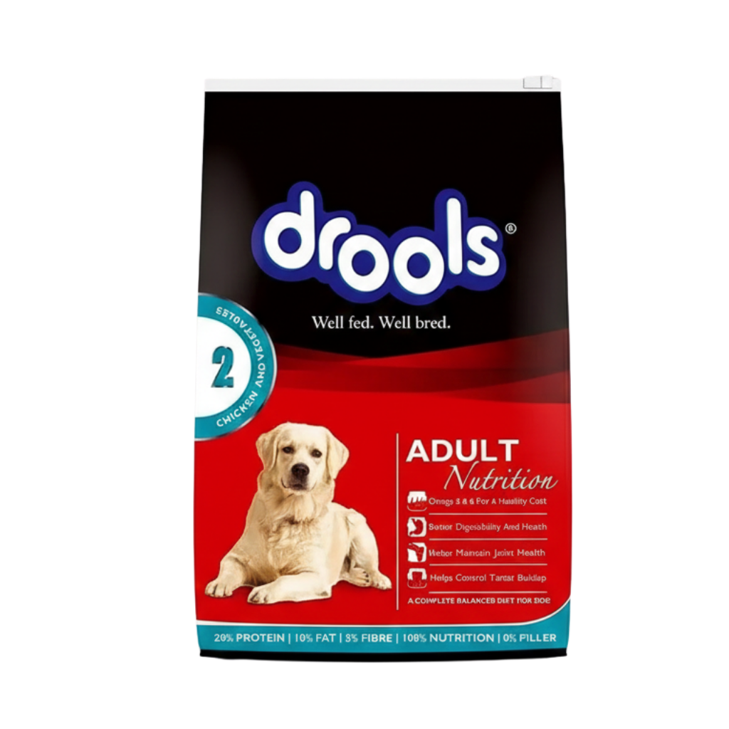 DROOLS CHIC & VEG ADULT DOG DRY FOOD (L)