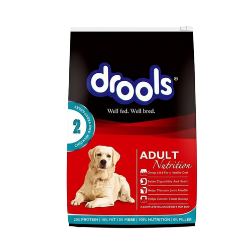 DROOLS CHIC & VEG ADULT DOG DRY FOOD (L)