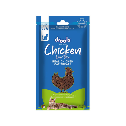 DROOLS CHICKEN LIVER DICE CAT TREAT