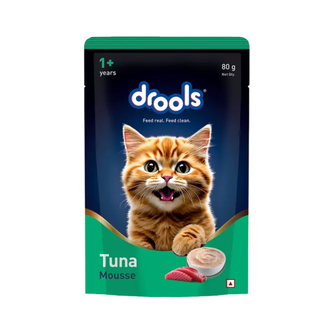 DROOLS TUNA MOUSSE CAT WET FOOD [80g]