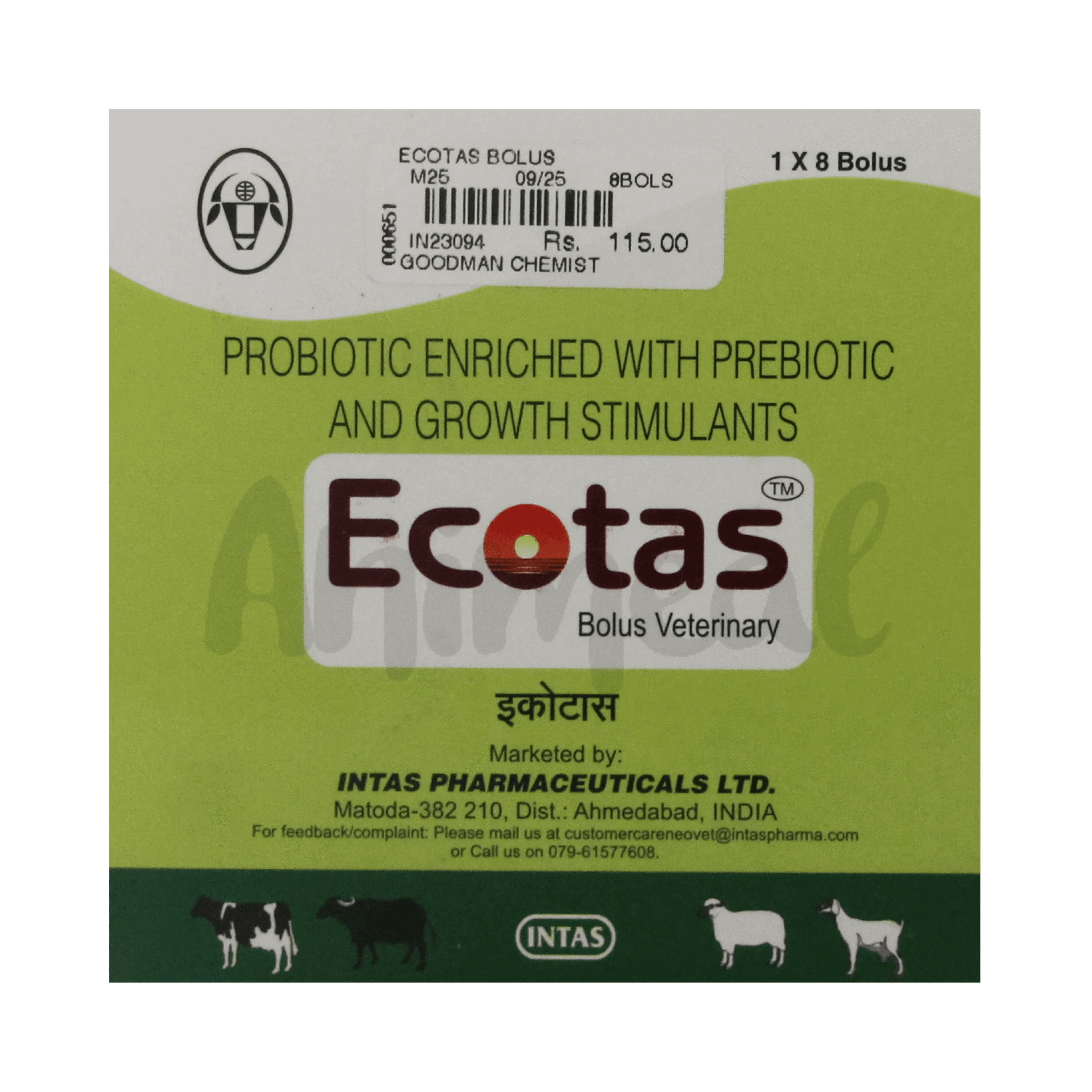 ECOTAS BOLUS