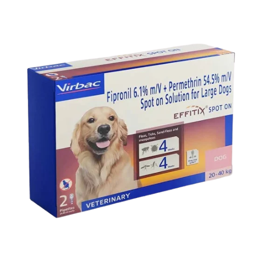 EFFITIX (20-40KG) DOG SPOT ON