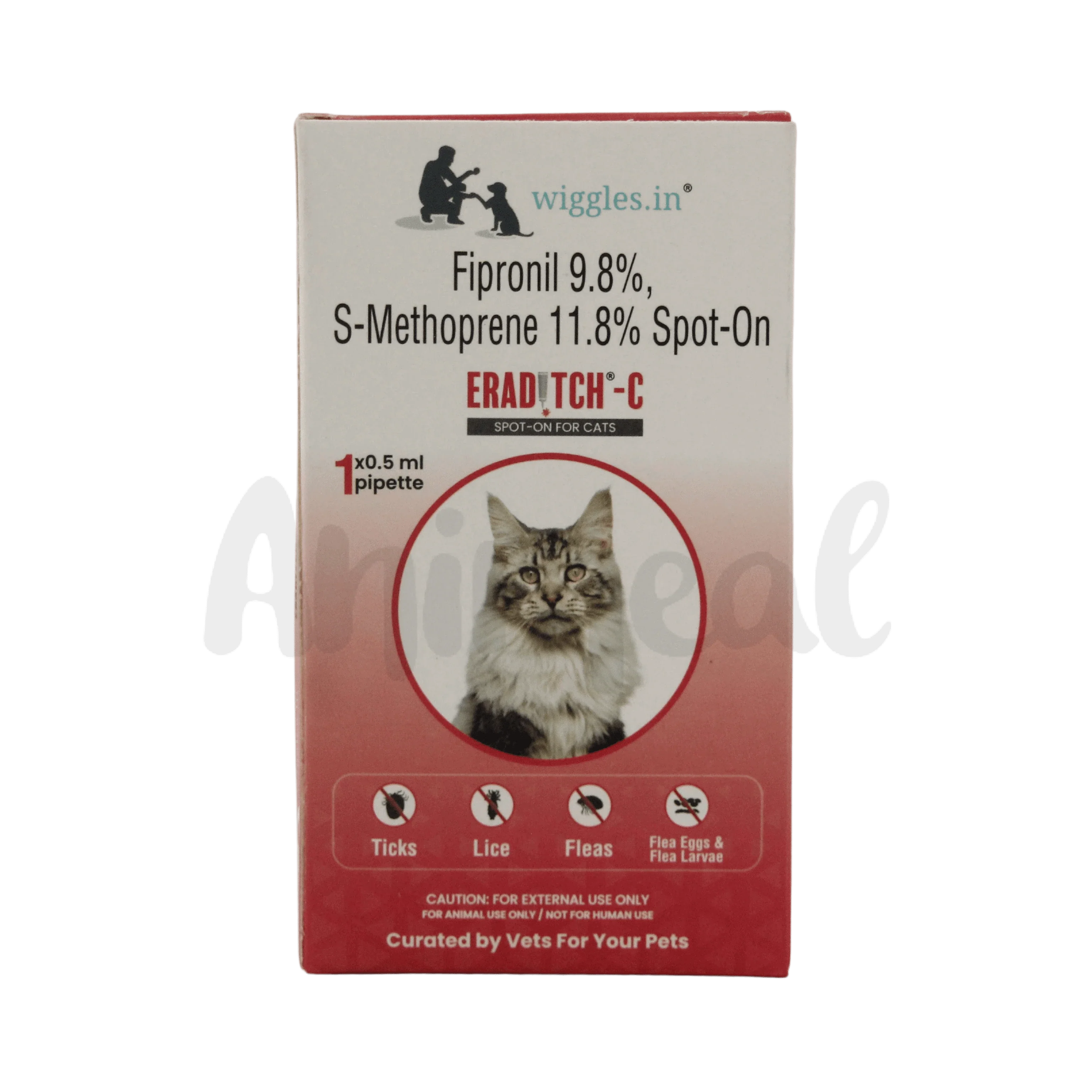 ERADITCH CAT SPOT ON UP TO 8KG