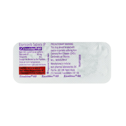 ETOSHINE 60MG TABLET