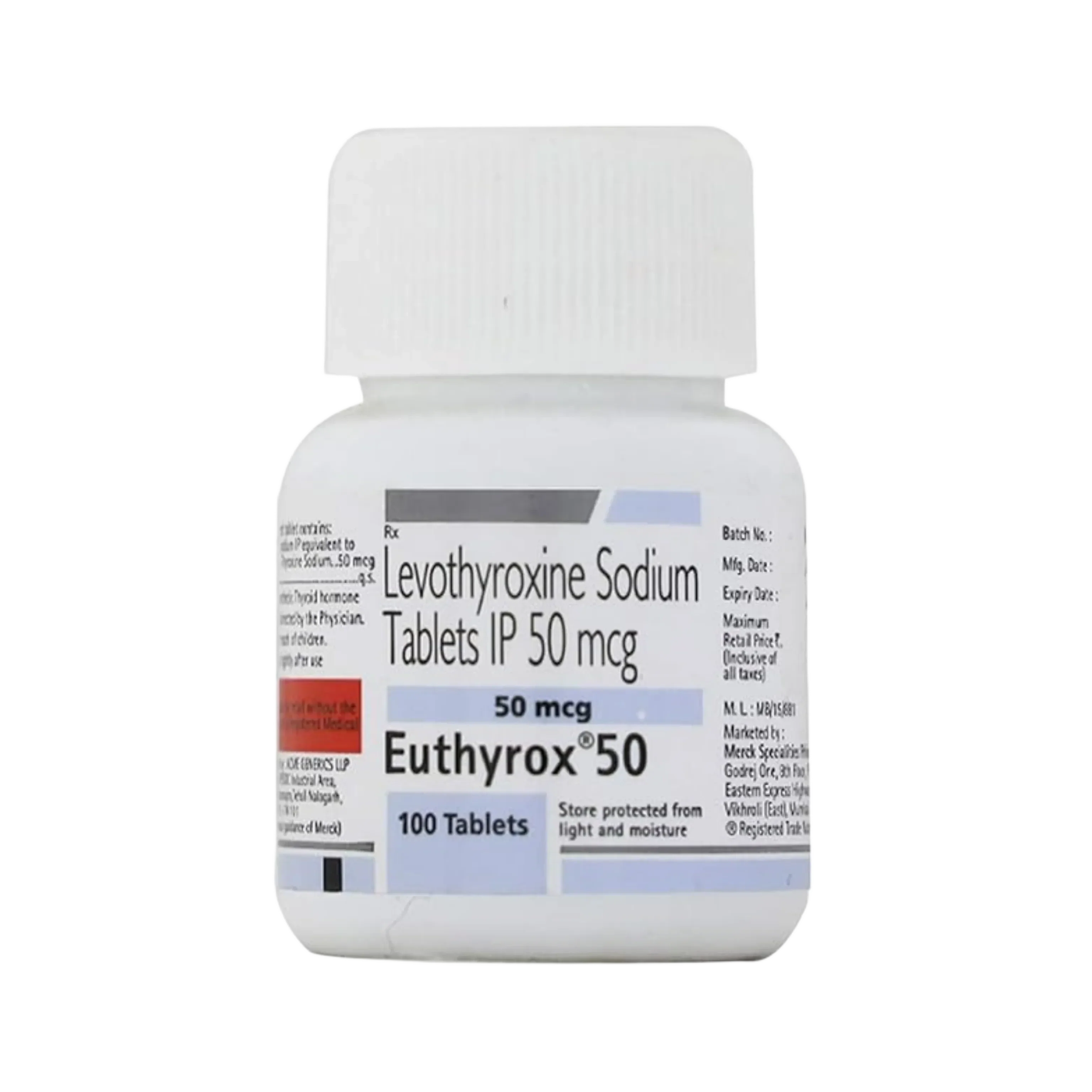 EUTHYROX 50GM TABLET
