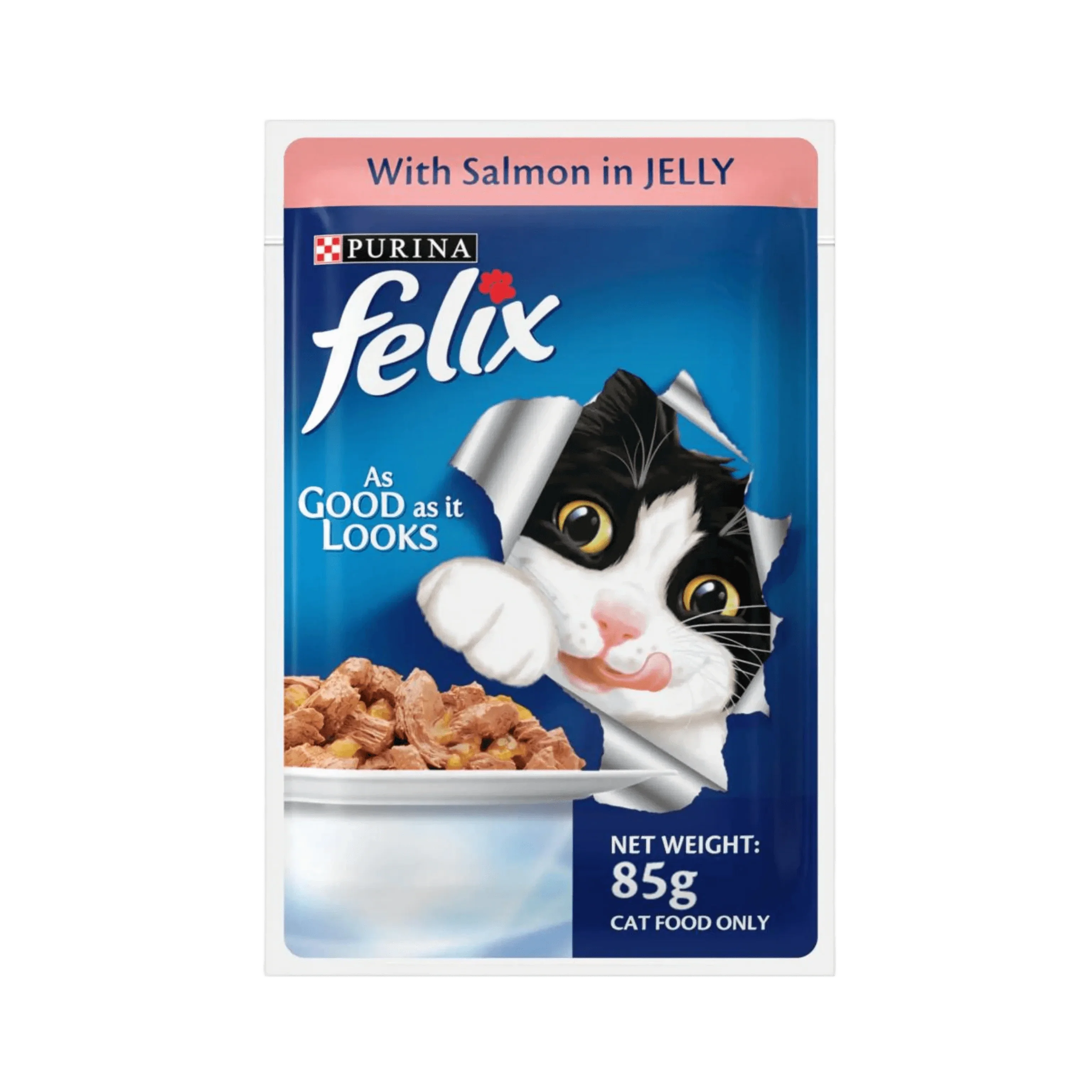 FELIX ADULT SALMON JELLY