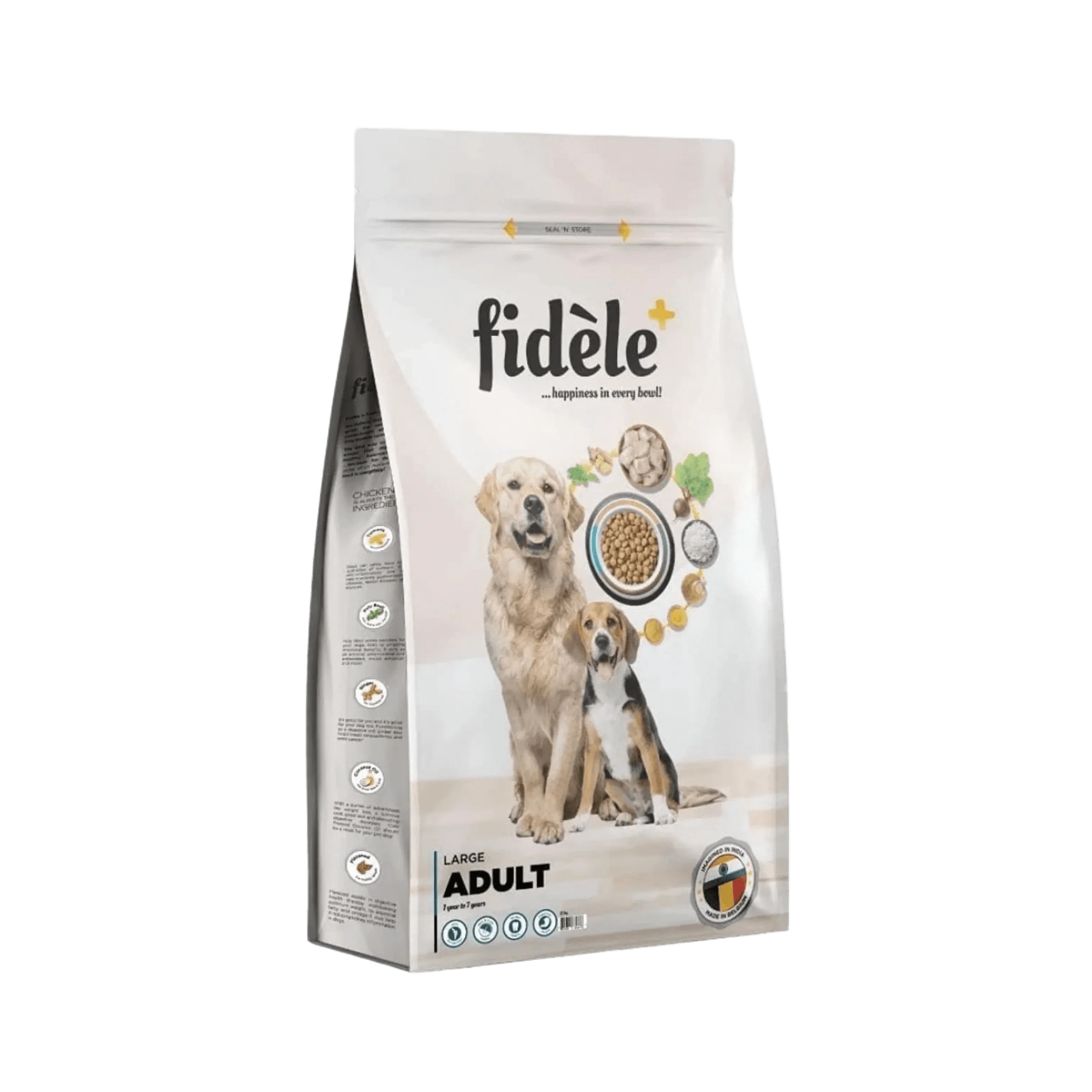 FIDELE PLUS ADULT LARGE DRY FOOD (S)