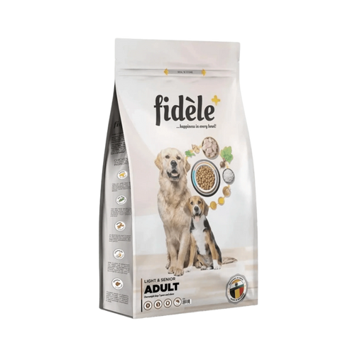 FIDELE PLUS ADULT LIGHT & SENIOR DRY FOOD (S)