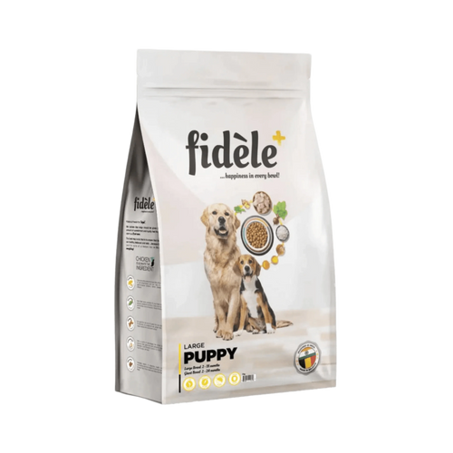 FIDELE PLUS LARGE PUPPY DRY FOOD (S)
