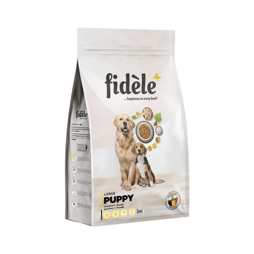 FIDELE PLUS PUPPY LARGE DRY FOOD (M)