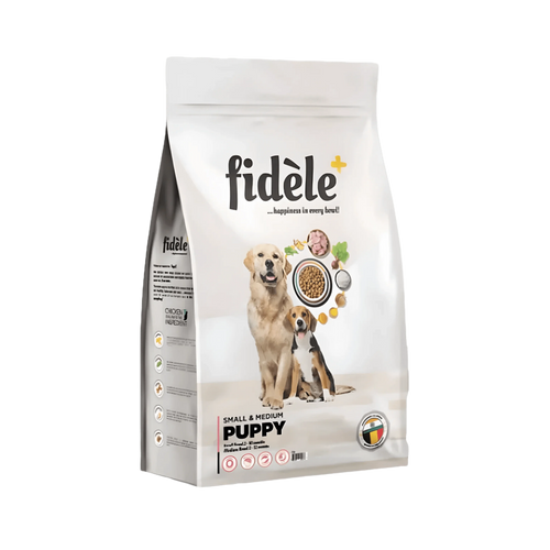 FIDELE PLUS PUPPY SMALL & MEDIUM DRY FOOD (L)