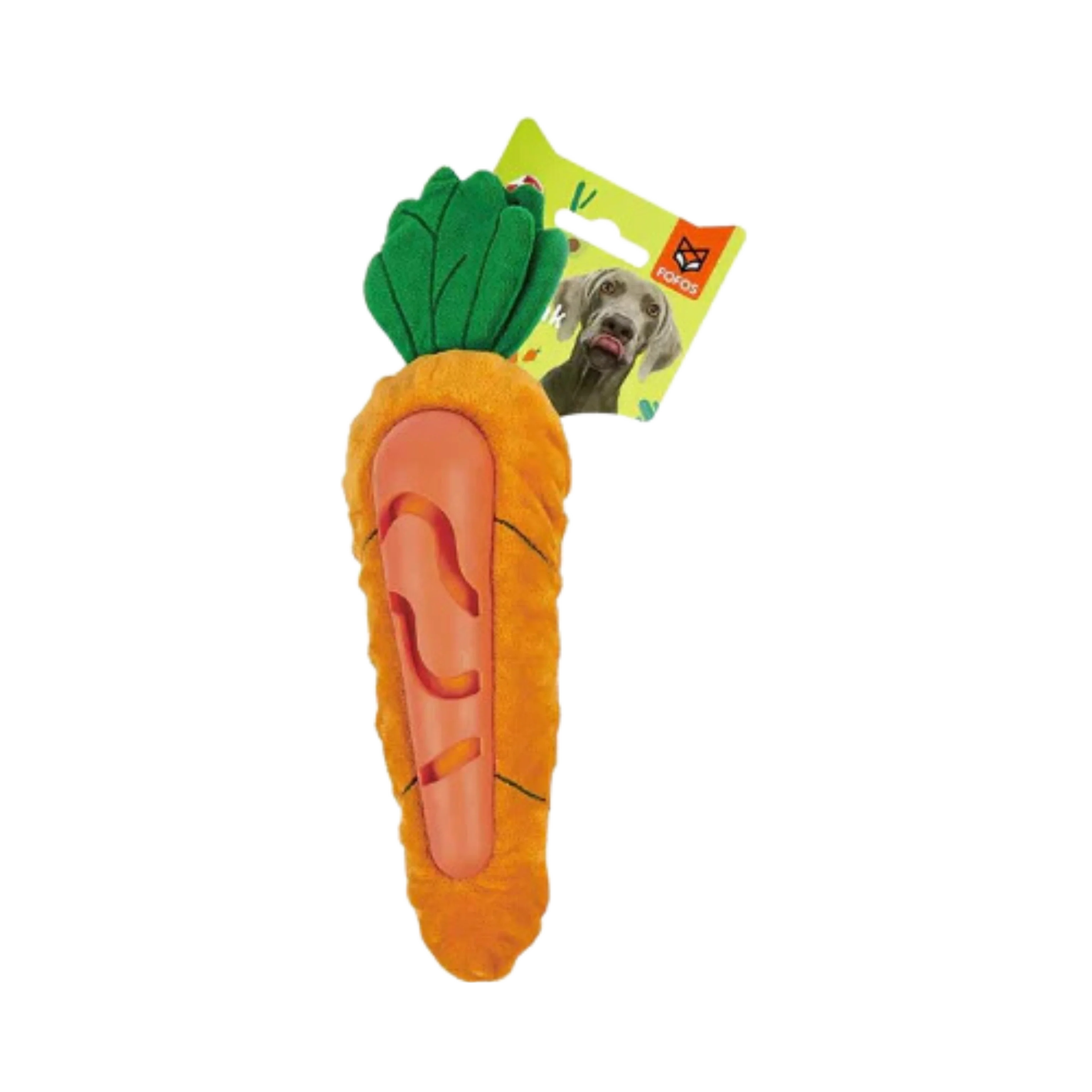 FOFOS CUTE TREAT TOY CARROT