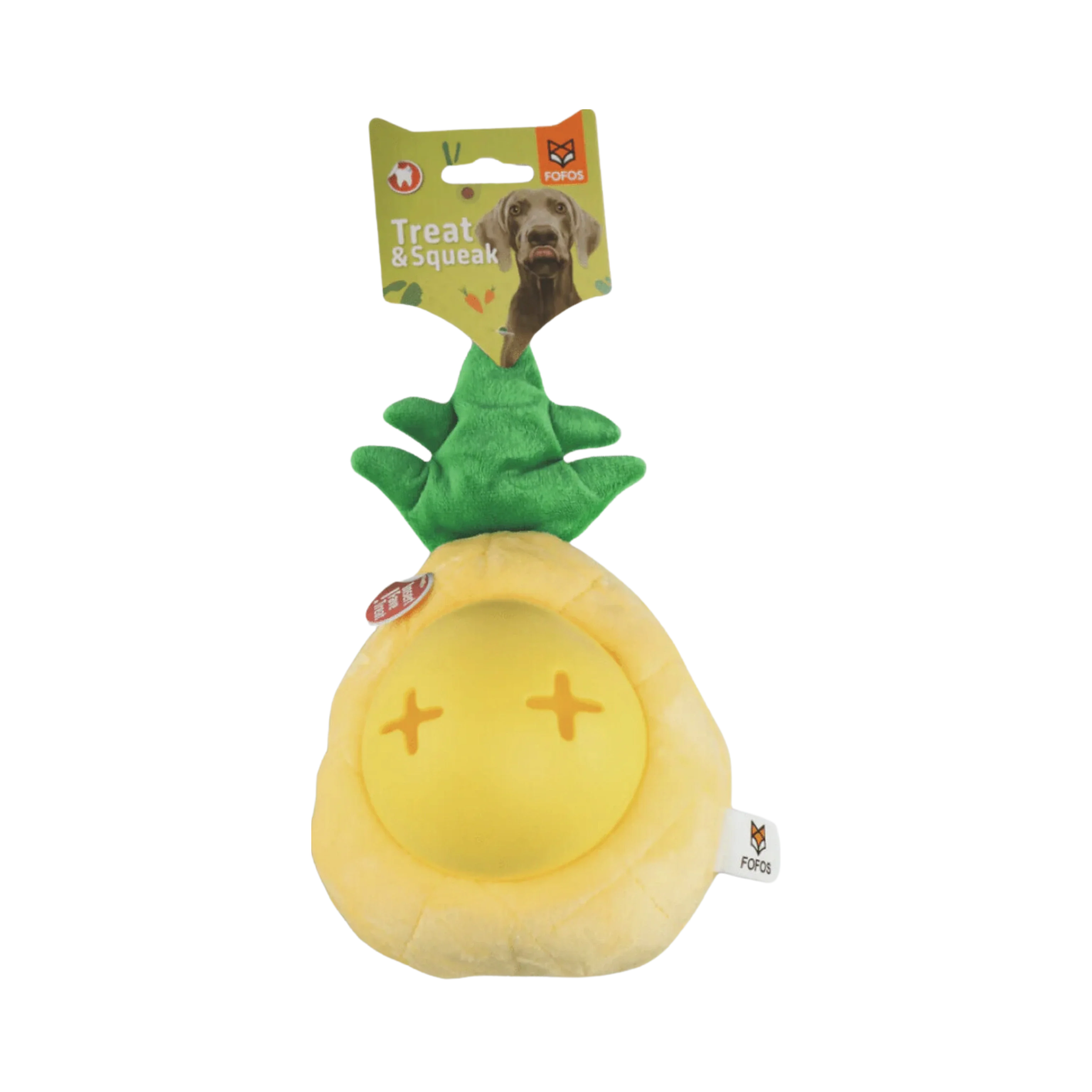 FOFOS CUTE TREAT TOY PINEAPPLE