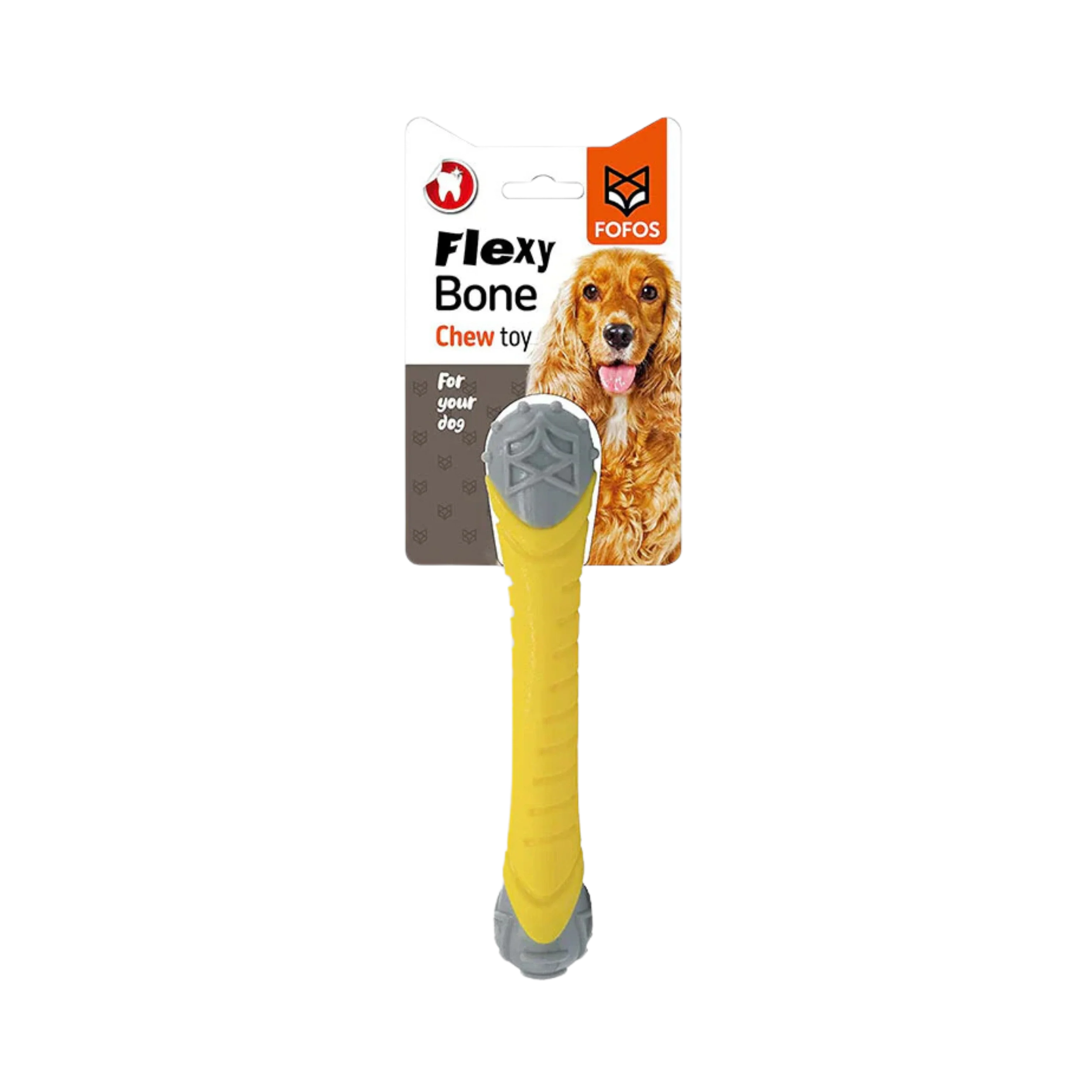 FOFOS FLEXY BONE CHEW TOY (L)