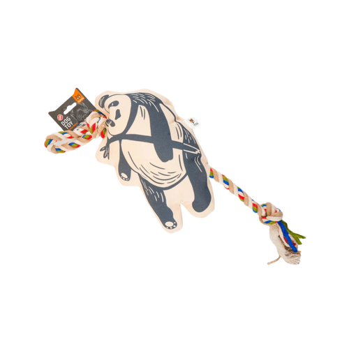 FOFOS FLOSSY ROPE TOY WITH PANDA