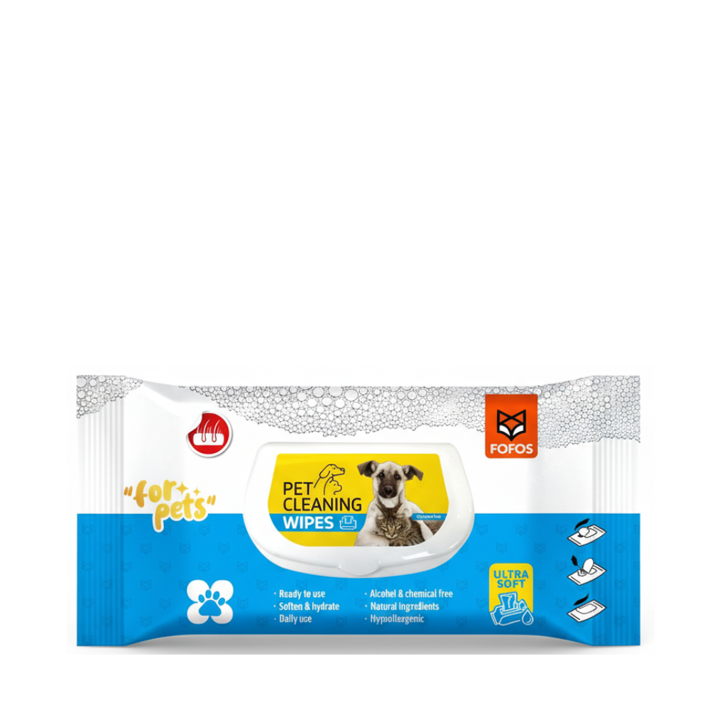 FOFOS PET CLEANING WIPES UNSCENTED