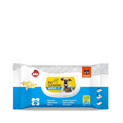 FOFOS PET CLEANING WIPES UNSCENTED
