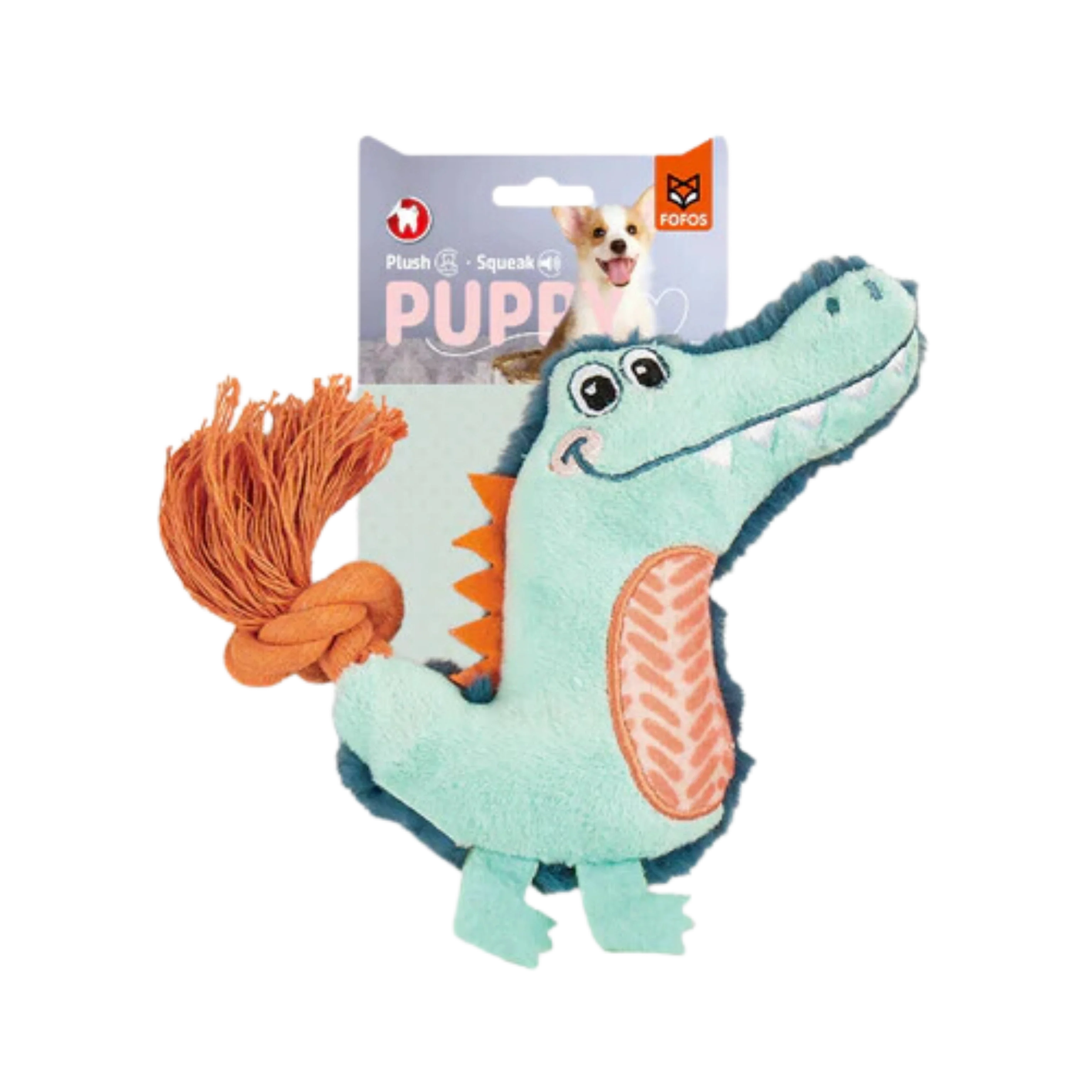 FOFOS PUPPY TOY ALLIGATOR